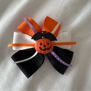 Halloween Hair Bow Clip